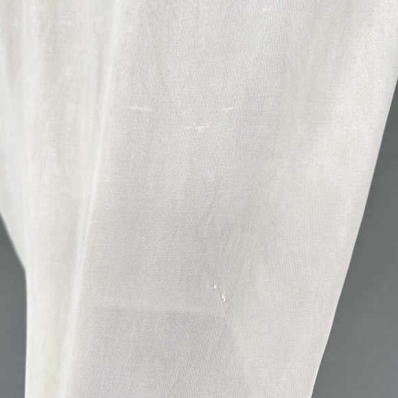 EQUIPEMENT Shirt Womens Small Light Pink Sheer Drapey Crew Neck Muscle tee Tank - Picture 9 of 15